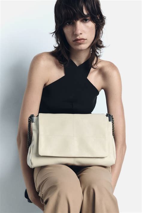 zara rock|zara rock flap shoulder bag.